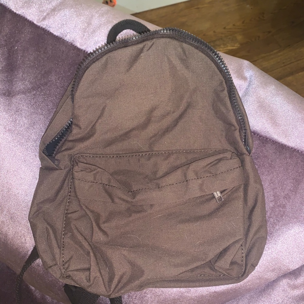 Brandy melville mini brown backpack